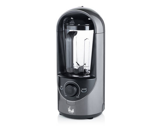 Vidia Vacuum Blender silver side view
