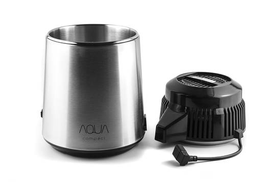 Aqua Compact water distiller chrome parts