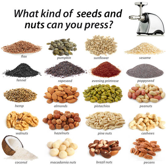 Sana EUJ-702 oil extractor seeds and nuts