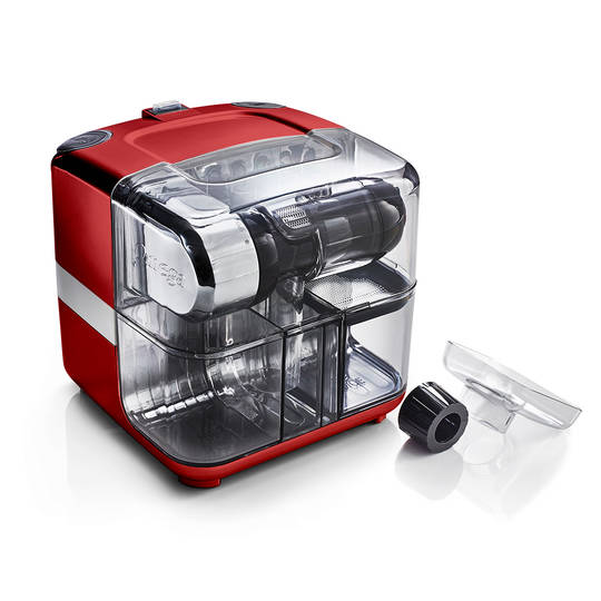 Omega Juice Cube 302 red side