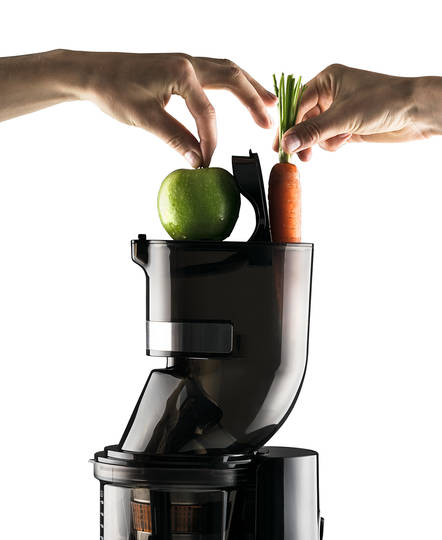 Sana Horeca EUJ-909 Commercial vertical juicer feeding tube