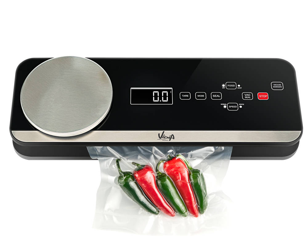 Vidia vacuum sealer peppers